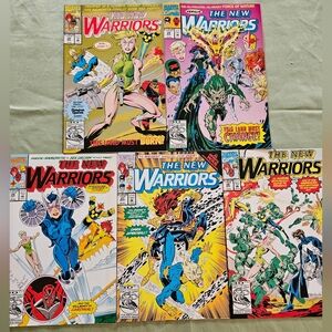 Vintage The New Warriors Bundle - #26-30 30 Anniversary The Amazing‎ Spider Man